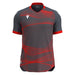 Macron Wyvern Eco Short Sleeve Shirt in grey and red