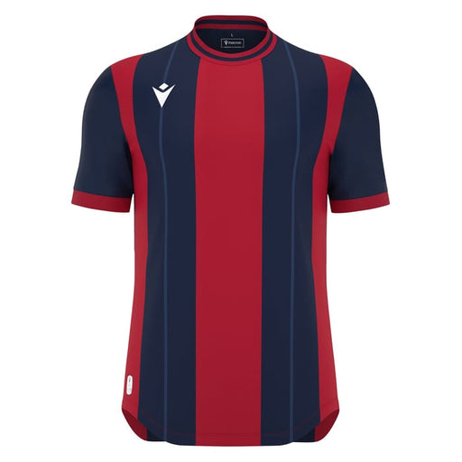 Macron Propus Eco Short Sleeve Shirt in red and navy