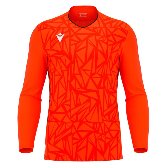Macron Corvus Eco Goalkeeper Long Sleeve Shirt in orange