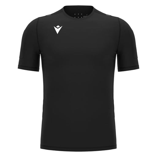 Macron Delcourt Referee Short Sleeve Undershirt in black