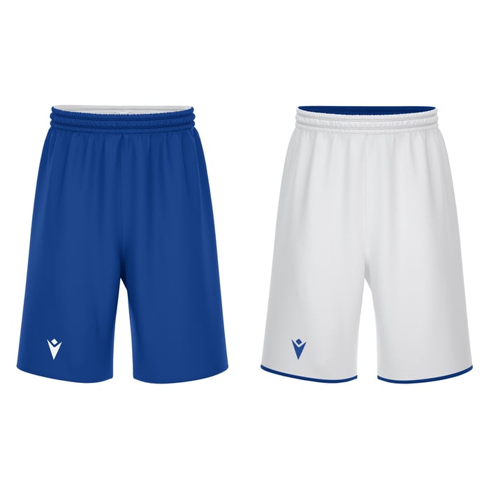 Macron X500 Reversible Shorts in blue and white