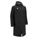 Macron Northland Long Bench Jacket in black