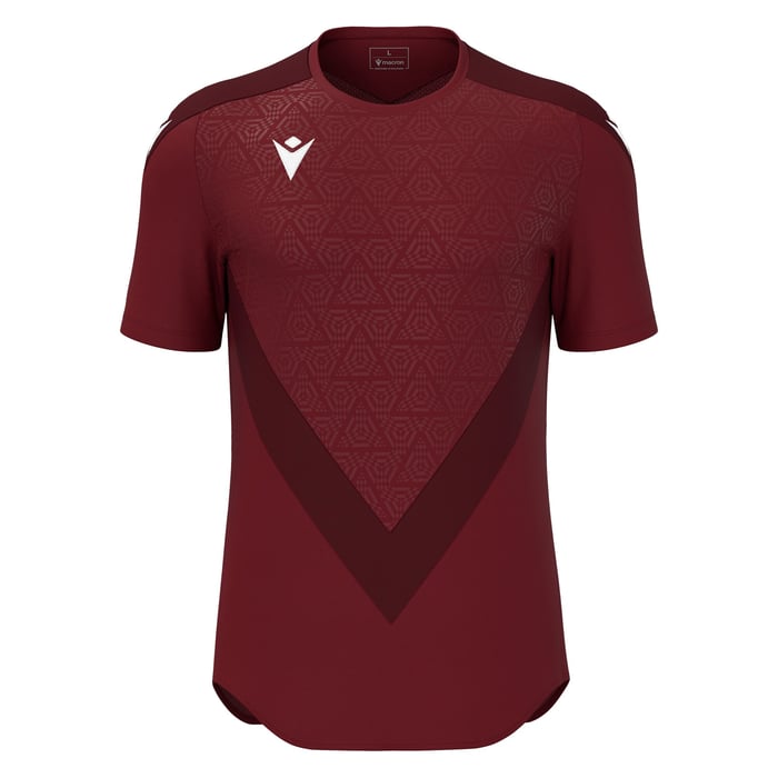 Macron Wisp Short Sleeve Shirt in cardinal