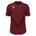 Macron Wisp Short Sleeve Shirt in cardinal