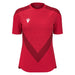 Macron Dryad Women's Short Sleeve Shirt in red