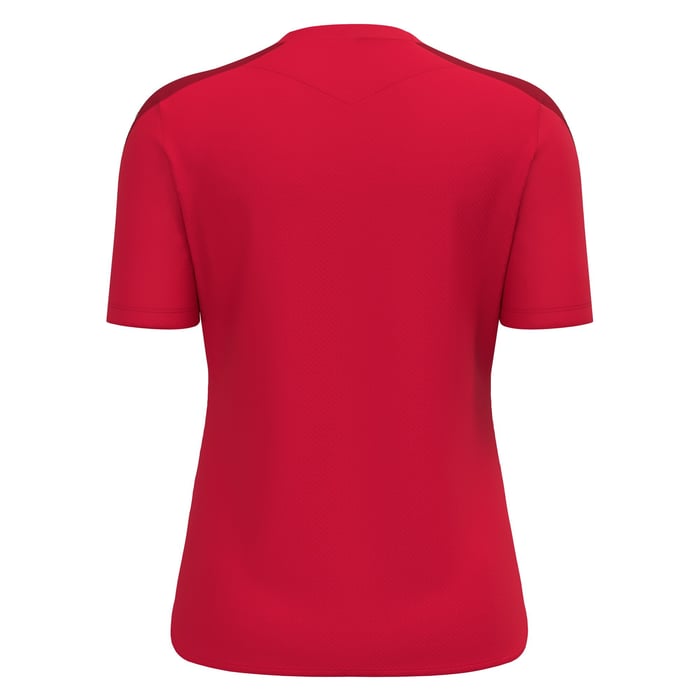 Macron Dryad Women's Short Sleeve Shirt in red