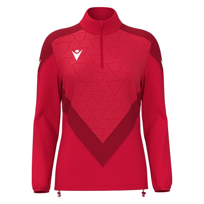Macron Anora Women's 1/4 Zip Top in red
