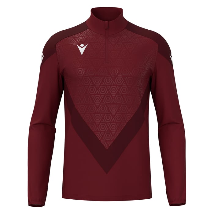 Macron Yaruga 1/4 Zip Top in red