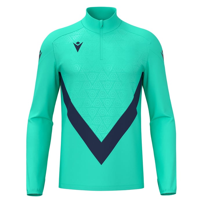 Macron Yaruga 1/4 Zip Top in neon green