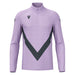 Macron Yaruga 1/4 Zip Top in lilac