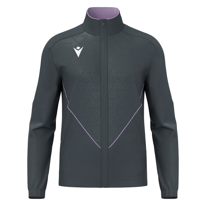 Macron Poseidon Full Zip Top in lilac and grey