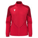 Macron Artemis Women's Full Zip Top in red