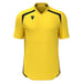 Macron Wyrm Short Sleeve Shirt in yellow and black