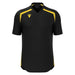Macron Wyrm Short Sleeve Shirt in black and yellow