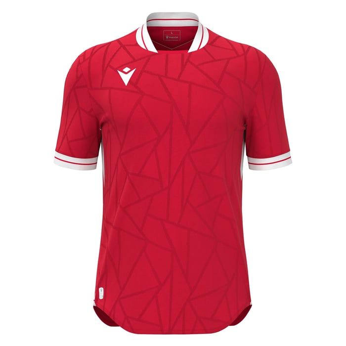 Macron Cerberus Eco Short Sleeve Shirt in red