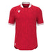 Macron Cerberus Eco Short Sleeve Shirt in red