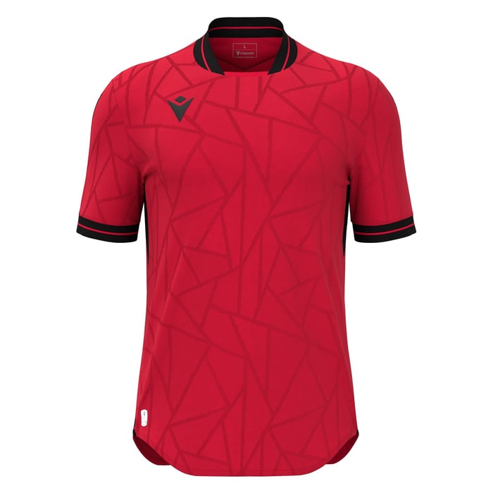 Macron Cerberus Eco Short Sleeve Shirt in red
