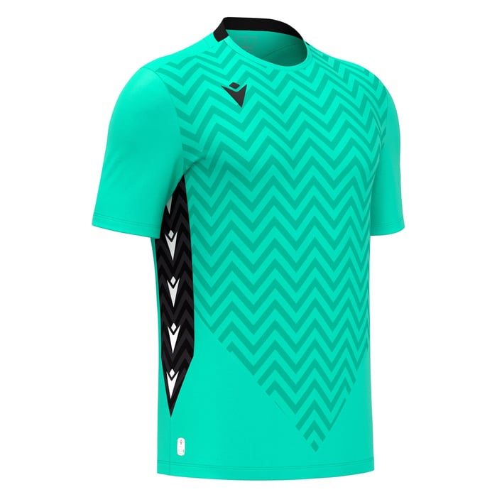 Macron Scorpio Eco Goalkeeper Short Sleeve Shirt in green