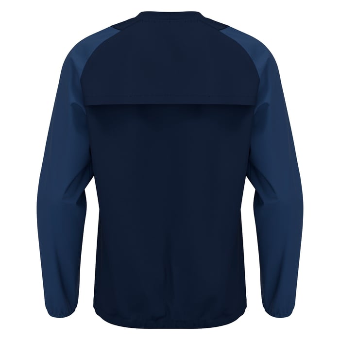 Macron Drizzle Long Sleeve Wind Breaker in navy