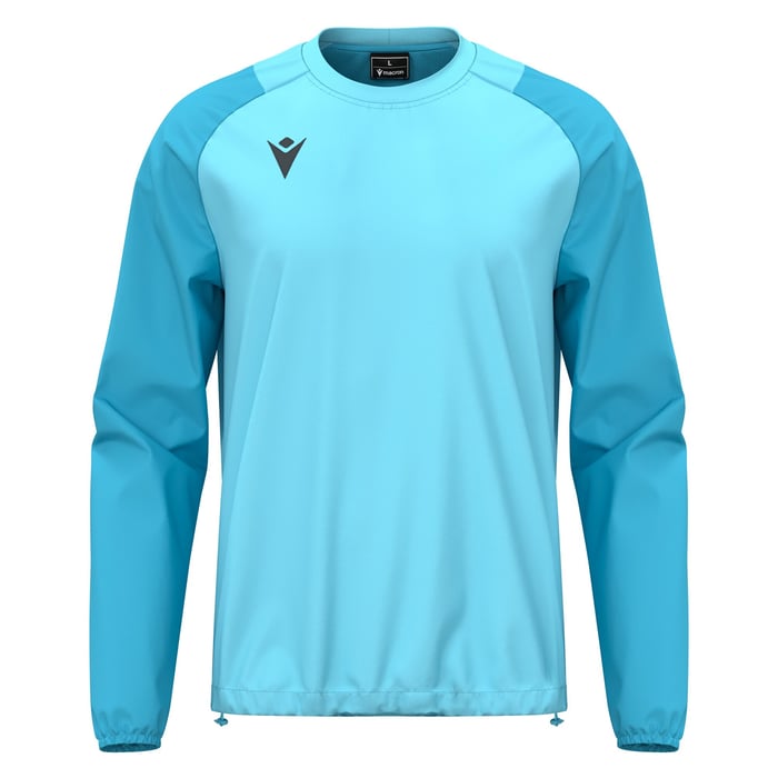 Macron Drizzle Long Sleeve Wind Breaker in sky blue