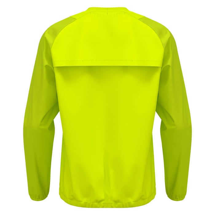 Macron Drizzle Long Sleeve Wind Breaker in yellow