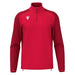 Macron Isen 1/4 Zip Top in red