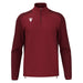 Macron Isen 1/4 Zip Top in red