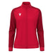 Macron Rama Women's Full Zip Top in red