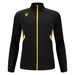 Macron Raijin Full Zip Top in black and yellow