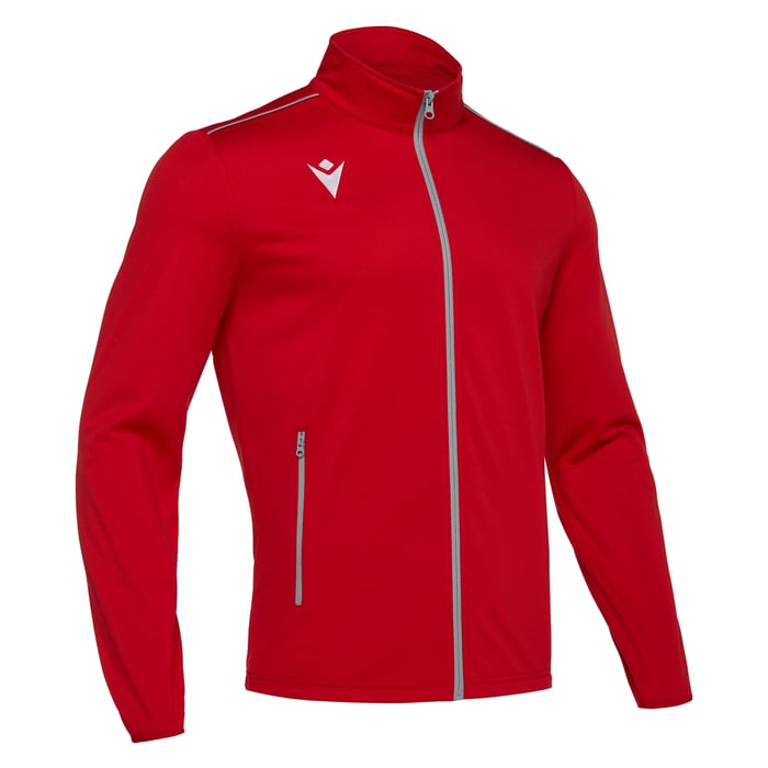 Macron Nemesis Full Zip Top in red