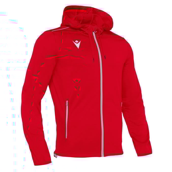 Macron Freyr Full Zip Jacket in red