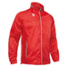 Macron Praia Hero Full Zip Wind Breaker in red