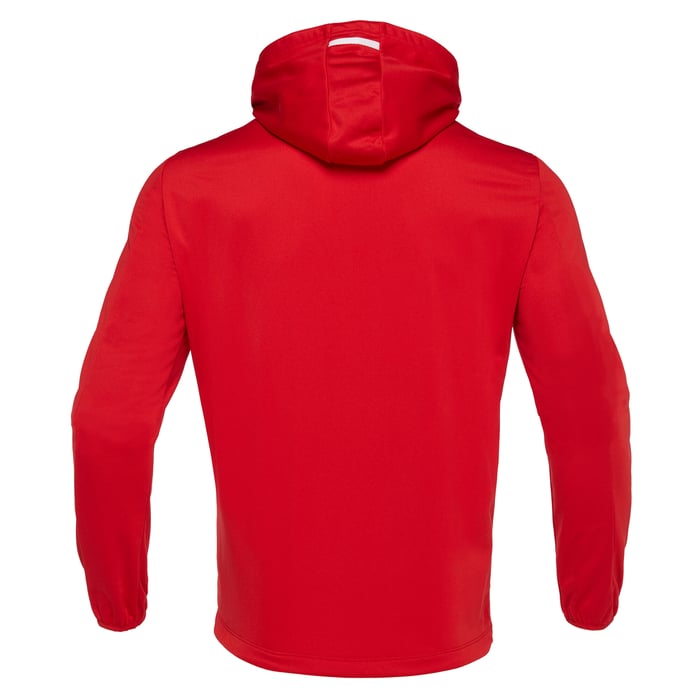 Macron Aether Full Zip Hoody in red