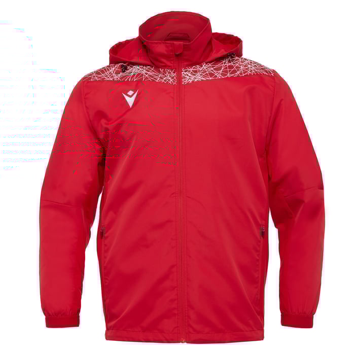 Macron Lahti Shower Jacket in red