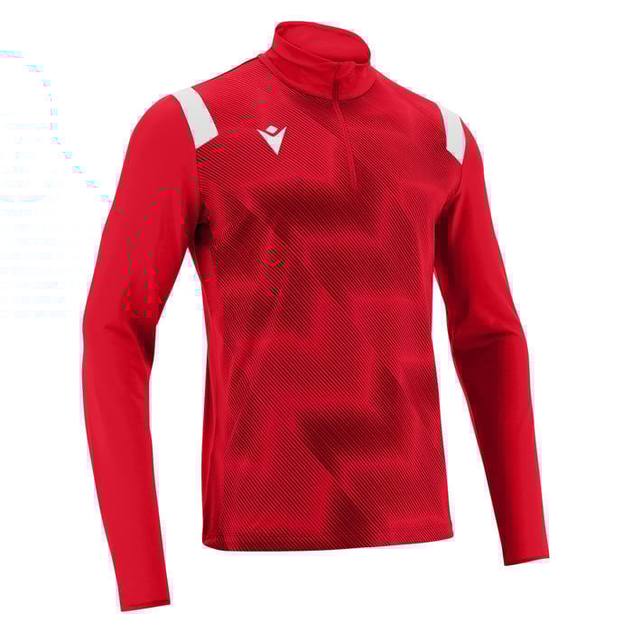 Macron Purus 1/4 Zip Top in red