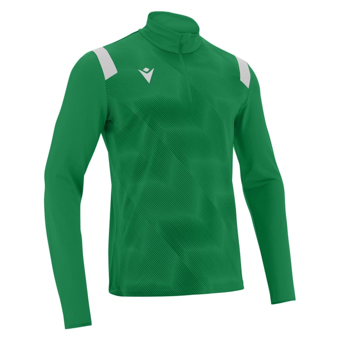 Macron Purus 1/4 Zip Top in green