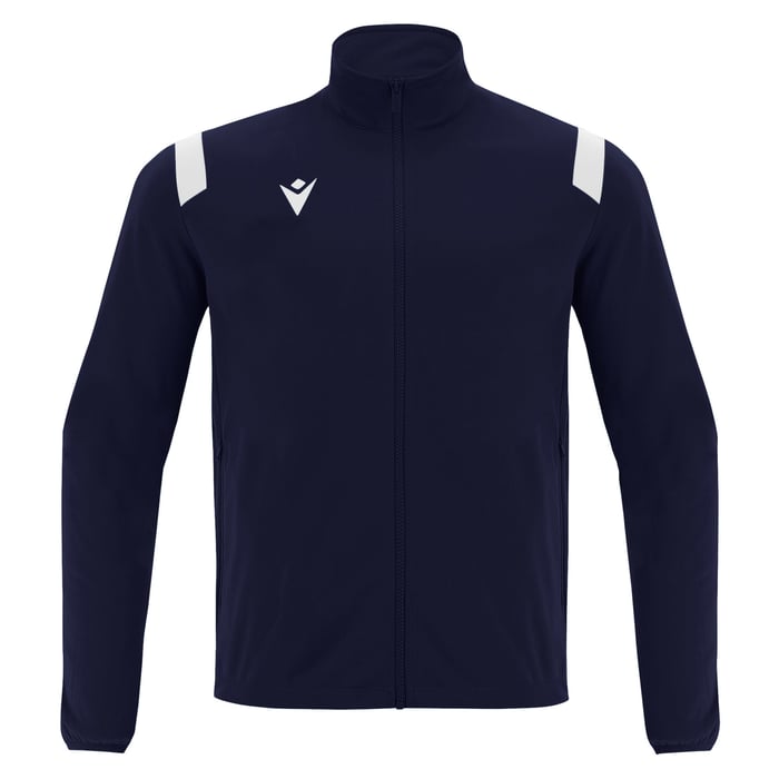 Macron Fujin Full Zip Top in navy and white