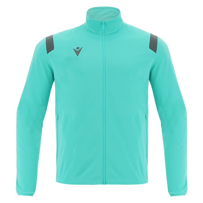 Macron Fujin Full Zip Top in neon green and black