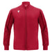 Macron Achihlles Full Zip Microfiber Top in red