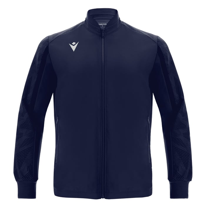 Macron Achihlles Full Zip Microfiber Top in navy