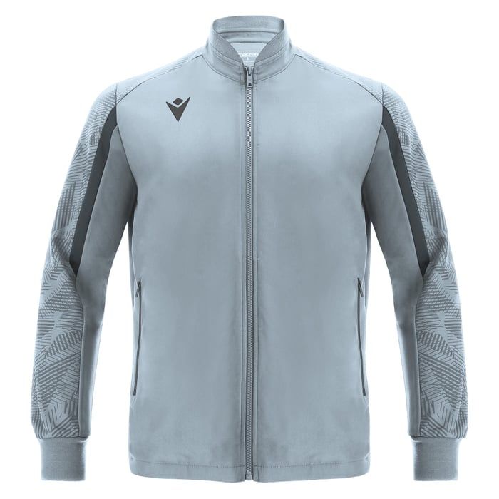 Macron Achihlles Full Zip Microfiber Top in grey