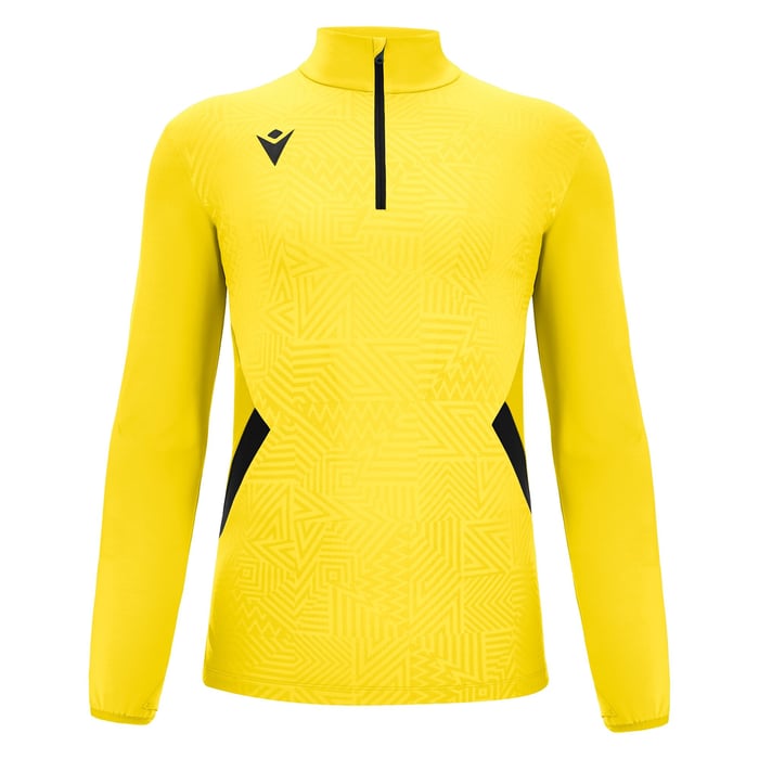 Macron Fraser 1/4 Zip Top in yellow