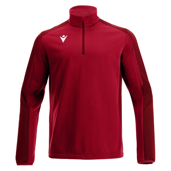 Macron Arno 1/4 Zip Top in red