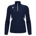 Macron Plave 1/4 Zip Top in blue