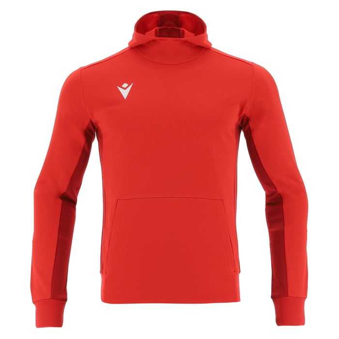 Macron Electro Hoody in red