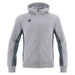 Macron Trumpet Full Zip Hoody in grey