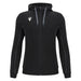 Macron Stage Eco Full Zip Hoody in black