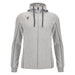 Macron Stage Eco Full Zip Hoody in grey