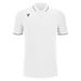 Macron Comedy Eco Short Sleeve Polo Shirt in white