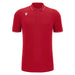 Macron Comedy Eco Short Sleeve Polo Shirt in red